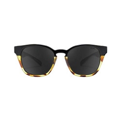 Zeal Windsor Sunglasses Polarized in Black Tortoise with Grey